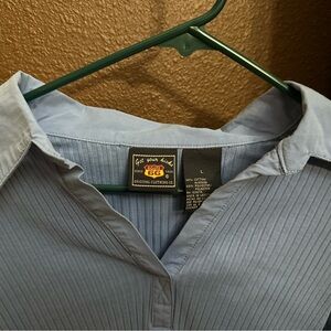 Route 66 Light Blue Blouse